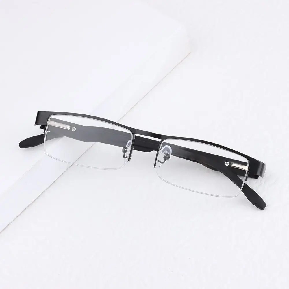 2021 neue Edelstahl Männer Business Lesebrille für Reader Herren Presbyopie optische Gläser + 1,0 1,5 2,0 2,5 3 3,5 4,0 – Detail 8