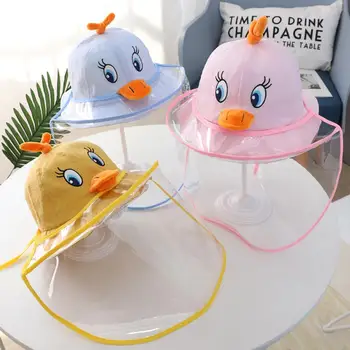 

Dual-use Sun Hat Protective Face Shield Cover Hat Anti Spitting Saliva Drool Fisherman Protective Cap with Clear Facial Mask