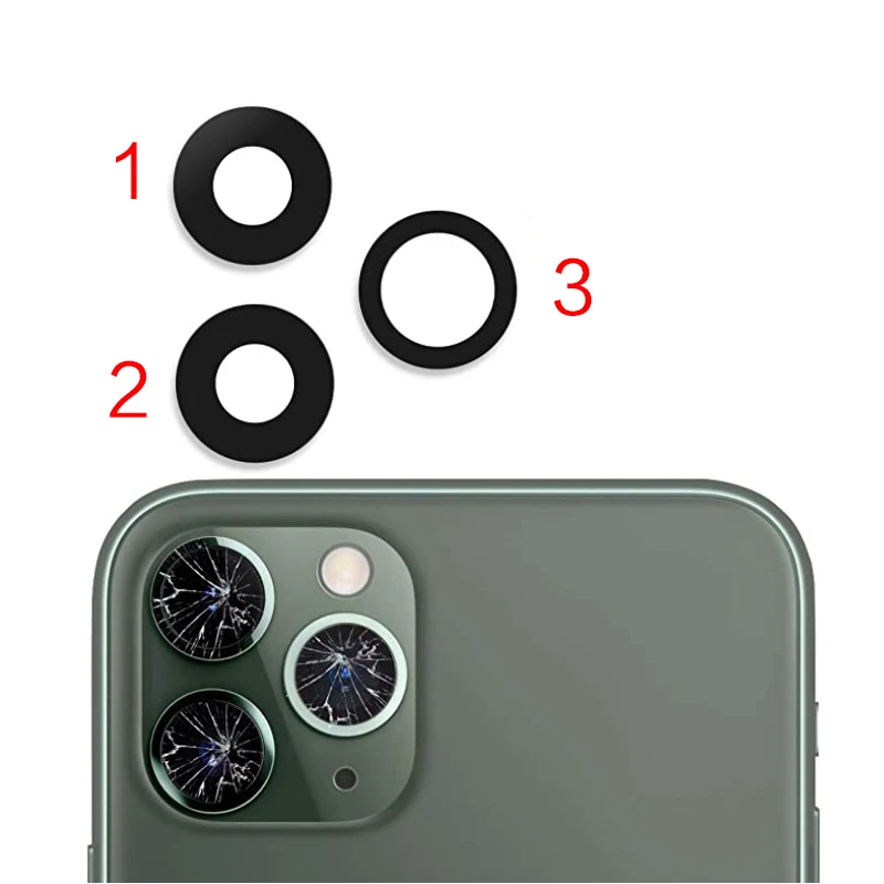 1 Takim Yeni Arka Cam Kamera Lens Kapagi Icin Yapistirici Ile Iphone 12 13 11 Pro X Xr Xs Max 7 8 6 6s Arka Kamera Lens Yedek Cep Telefonu Yuvasi Aliexpress