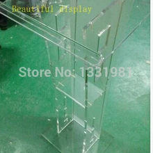 Небольшая дешевая акриловая кафедра/плексигласовая трибуна