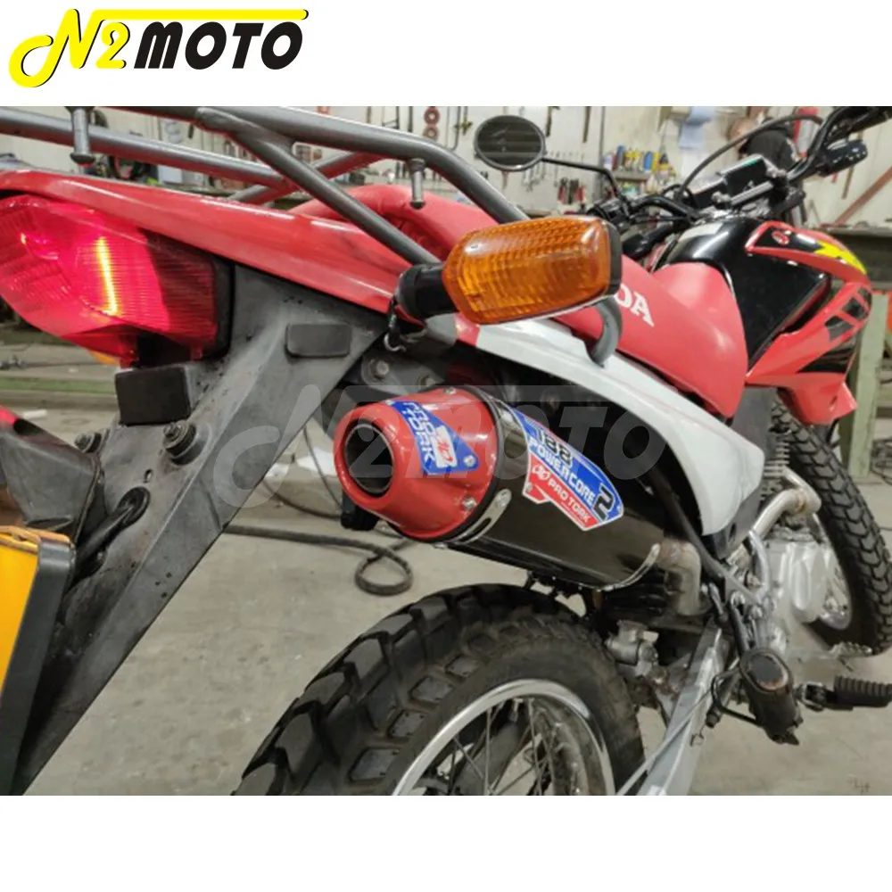 Motorcycle Complete Exhaust Muffler Pipes Dirt Bike Motocross Exhaust Pipe Full System For Honda CRF150F CRF230F 03-16 CR CRF XR