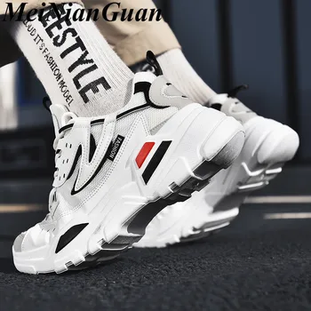 

Low Top Shoes for Men Thick Bottom Sneakers 2020 Hot Sale Summer Shoes for Mens Large Size Casual Shoe Light Soft Men's Shoe N2