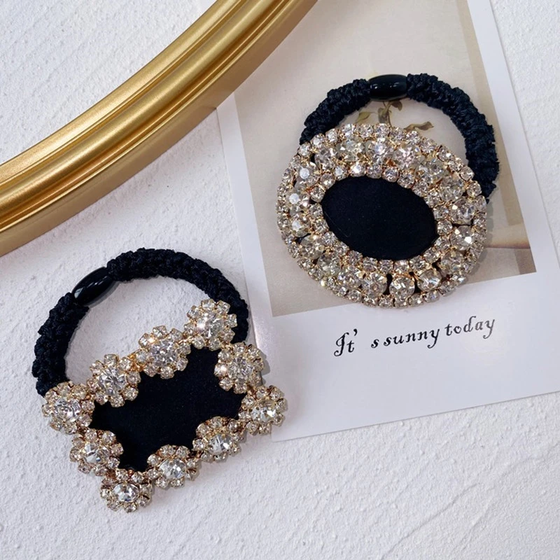 Elastic Hair Band Rhinestones Rhinestone Hair Accessories Hair