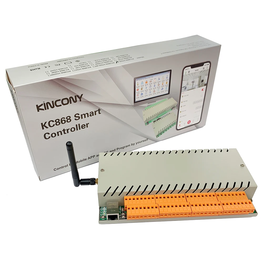 Kincony H32B Wi-Fi Ethernet-система с переключателями устройство управления 0-277 В 10 А |