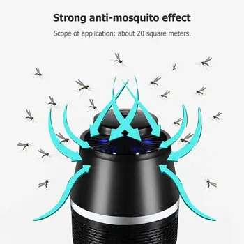 

5V Mosquito Killer Lamp UV Light Bug Zapper Fashion Mosquito Repellent Anti-Mosquito Lamp Home Decoration Durable Convenient