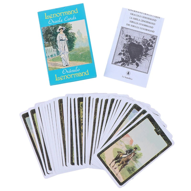 Lenormand настольная прочная игра с картами для гадания женщин руководством на