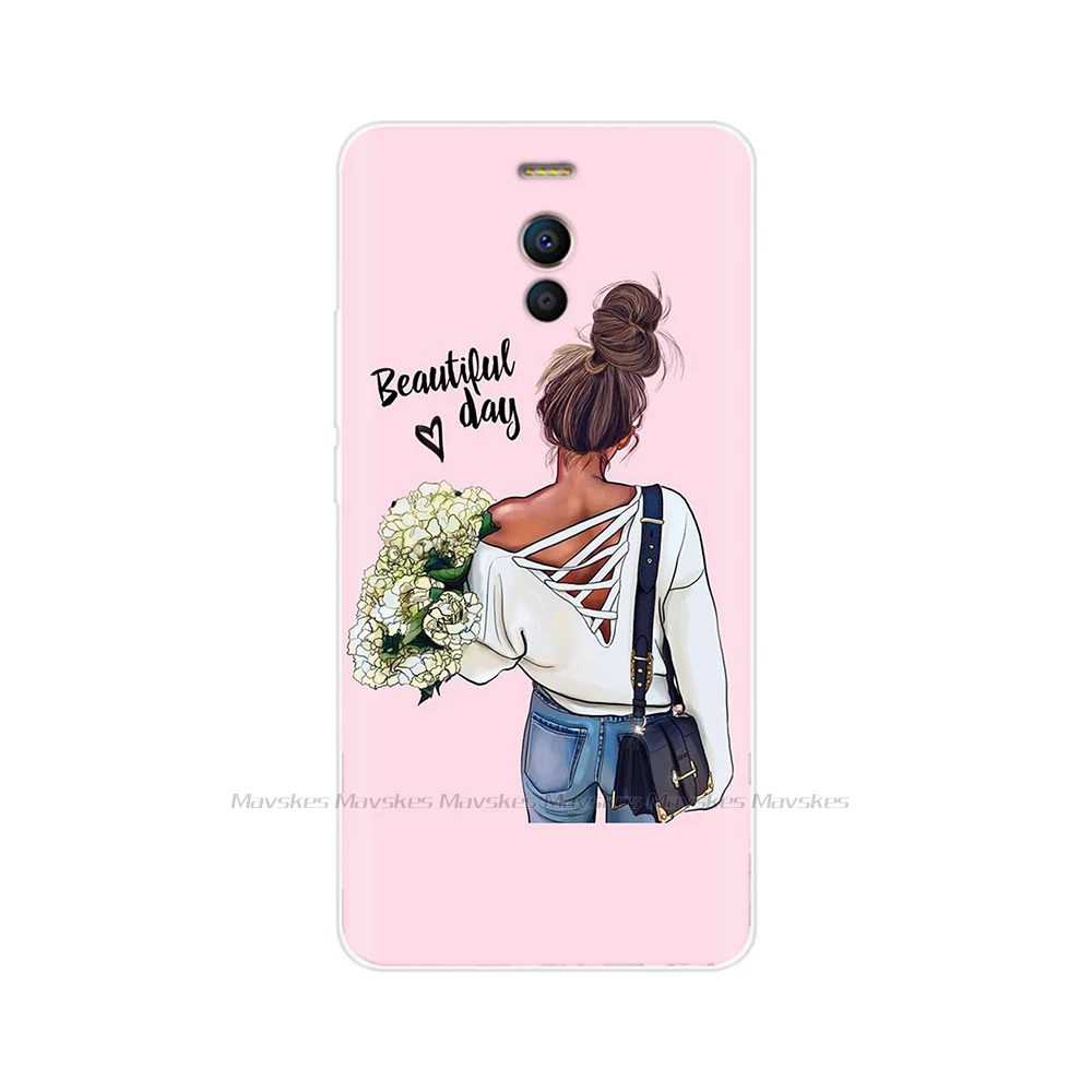 meizu phone case with stones back Phone Case For Meizu M6 Note Case M721H Printing Cute Pattern Soft Silicon Painted TPU Cover For Meizu M6 Note M 6 Cases Cover cases for meizu back Cases For Meizu