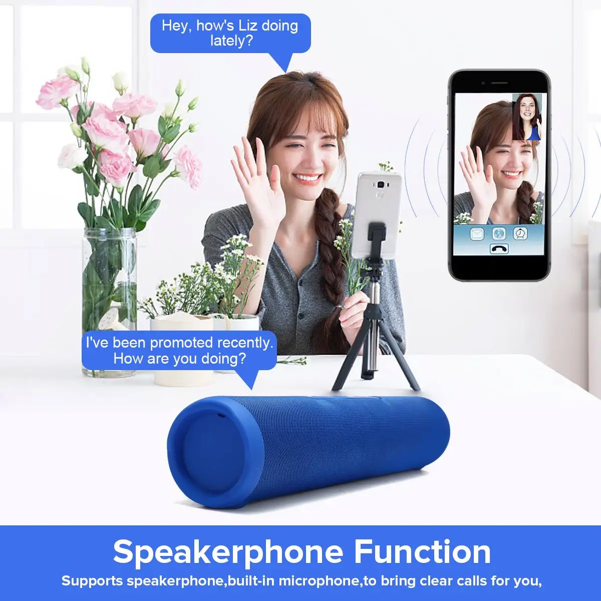 Водонепроницаемый bluetooth динамик портативный открытый перезаряжаемый беспроводной динамик s Саундбар сабвуфер громкий динамик TF MP3 встроенный микрофон