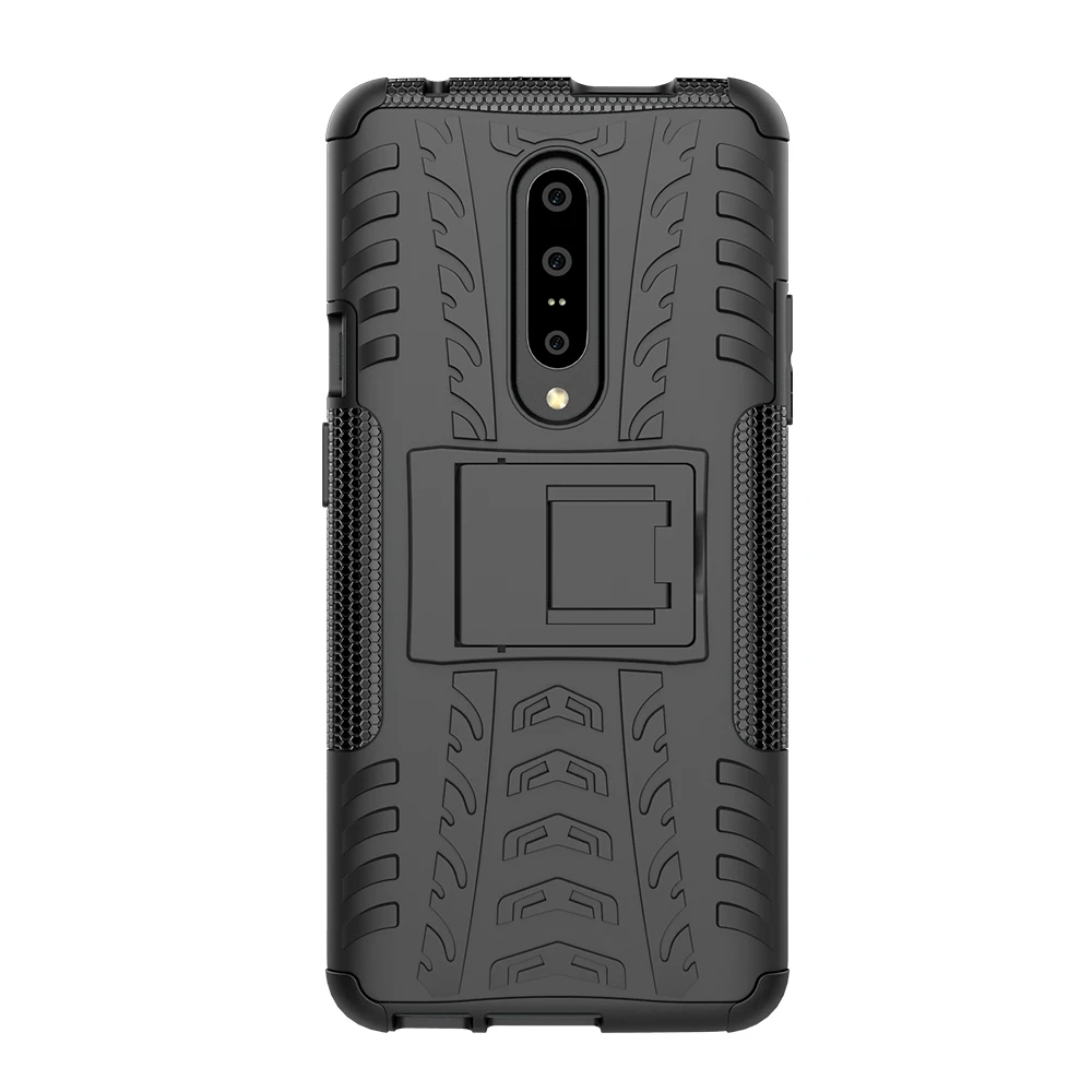 Black Для One plus 7 Pro Чехол 2в1 TPU+ PC сверхпрочный бронированный жесткий силиконовый чехол для телефона чехол для Oneplus 5T 6T 6 7 1+ 5T 1+ 6 1+ 6T 1+ 7 Pro - Цвет: Black