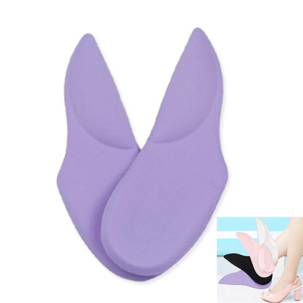 

1 Pair Silicone foot heel pad 2 in 1 Massage thickening flat full arch pad for high-heeled shoes Drop Shipping