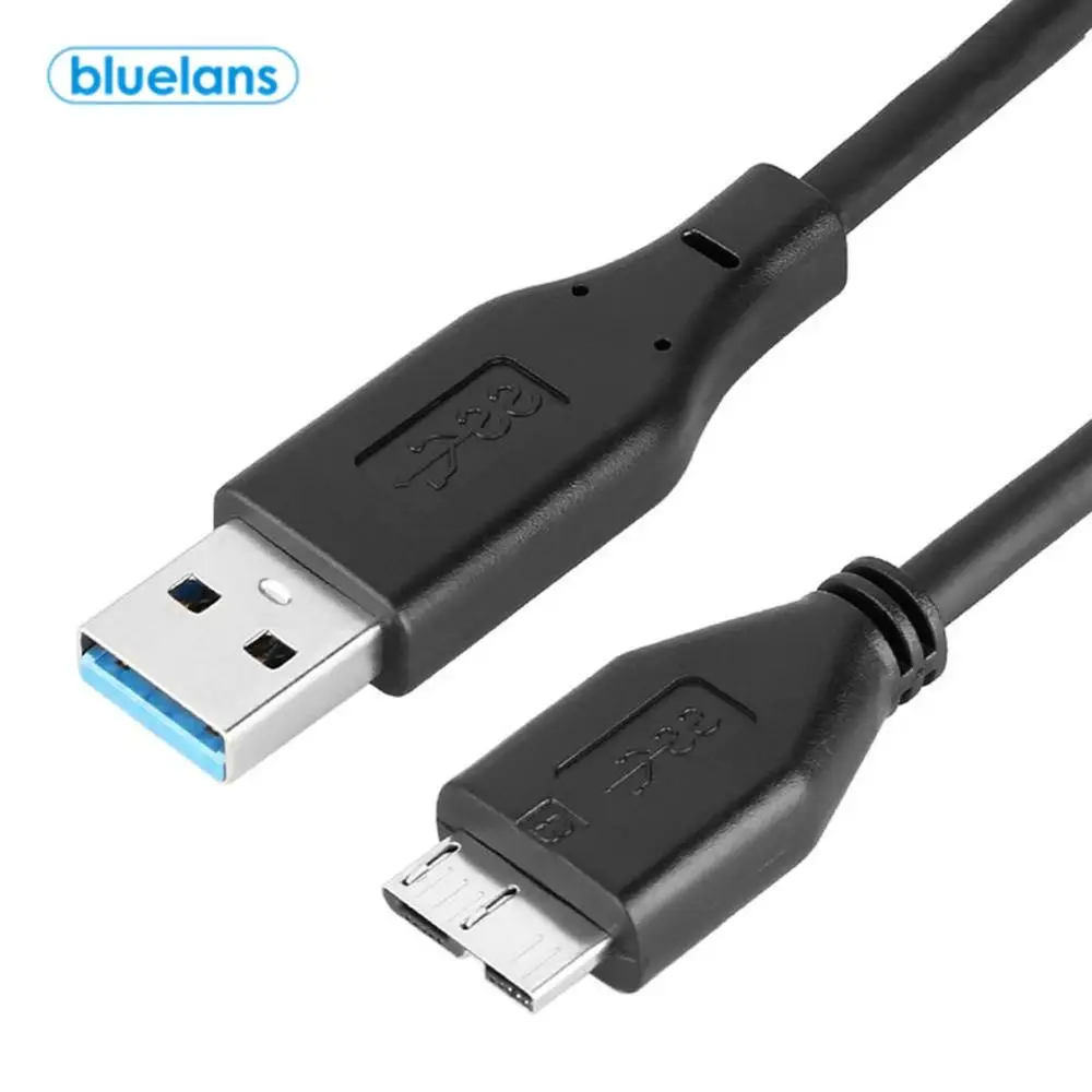 0 4 m USB 3 к Micro B Мужской адаптер конвертер зарядный кабель для передачи данных с