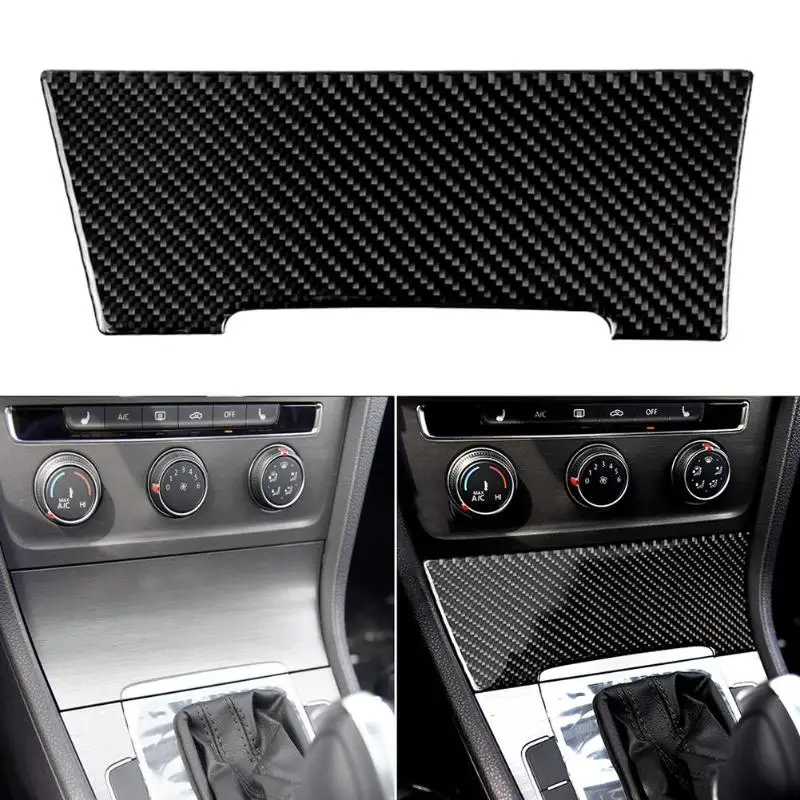 

Carbon Fiber Cigarette Lighter Panel Cover Trim Sticker for Golf 7 Mk7 2013-2017 Interior Accessories Auto Styling Car Sticker
