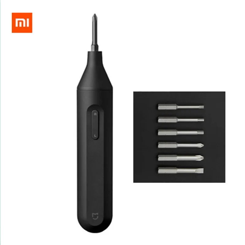 Электрическая отвертка Xiaomi Mijia, ручная и автоматическая Встроенная беспроводная аккумуляторная отвертка MI, 1500 мАч, биты S2|Электрические отвертки| | АлиЭкспресс