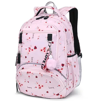 

school bags for girls waterproof bookbag student cute flower backpack children backpacks kids school backpack girl gift