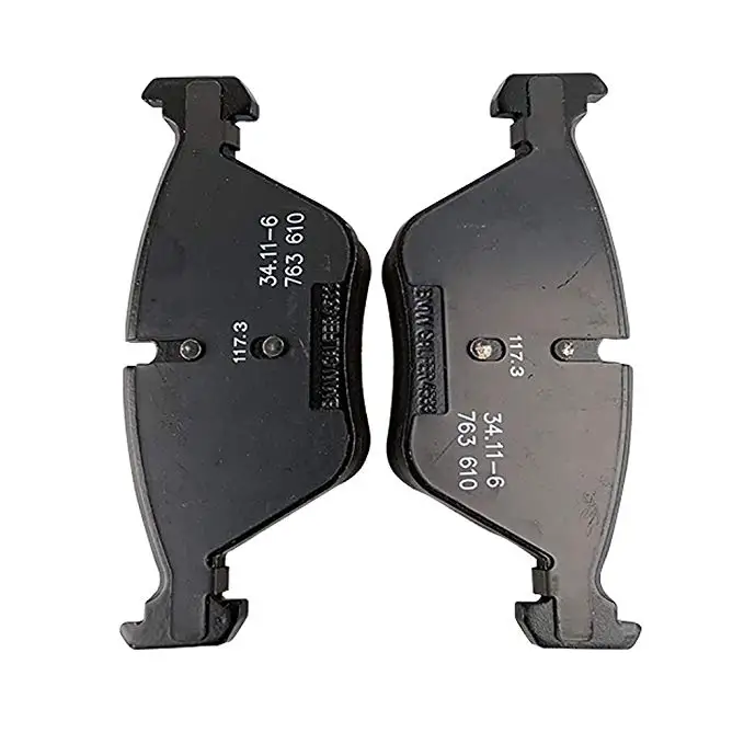 1 комплект передних тормозных колодок OEM 34116763617 для BMW E60 E61 520i 523i 525i 530i 525d 535d 540i 545i 550i