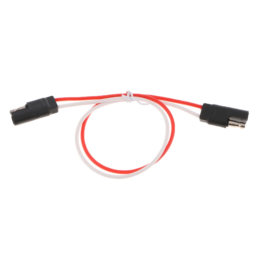 10 Gauge 15'' Car Quick Disconnect Connect 2-Pin SAE Waterproof Wire Harness Plug