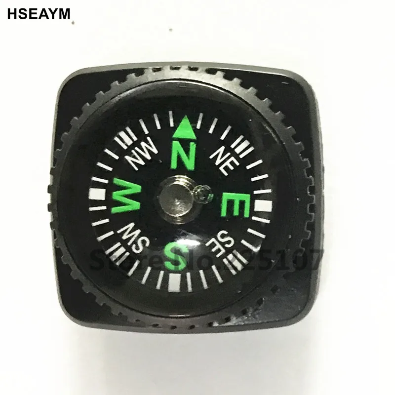 HSEAYM 20mm Leather Case Compass Watch Ribbon Car Camping Hiking Pointing Guide Portable Handheld Compass|compass watch|compass portableportable