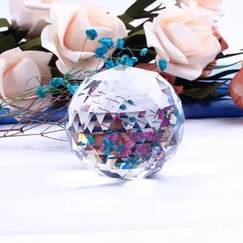 

Epoxy Decorative Resin Mold Transparent Crystal Ball Casting Silicone Mould DIY Crafts Jewelry Making Tools