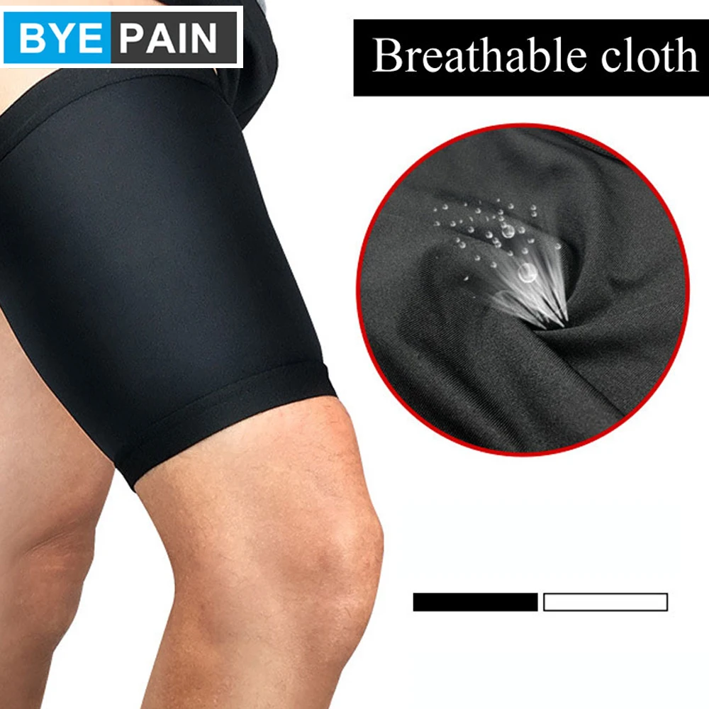 

1Pcs BYEPAIN Thigh Sleeve Wrap for Weight Loss,Hamstring Support Brace,Compression Recovery Thigh Sleeve Fits Men and Women