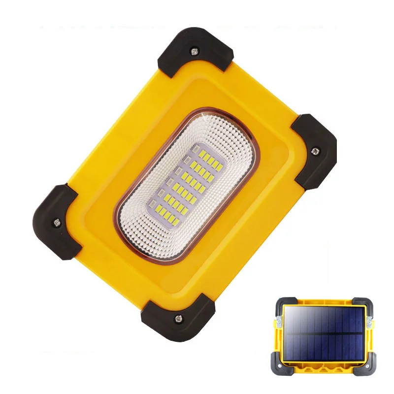 XANES 60 Вт 1200LM Солнечный/USB Перезаряжаемые COB светодиодный рабочий свет Магнитный Светодиодный прожектор светильник Точечный светильник Фонарь лампы поиск светильник s