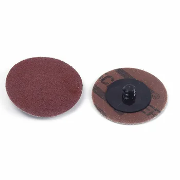 

50Pcs 2 Inch 50mm Sanding Discs Roll Lock Surface Sanding Discs Pad Polishing Sandpaper Quick Change Disc For Rotary Tools
