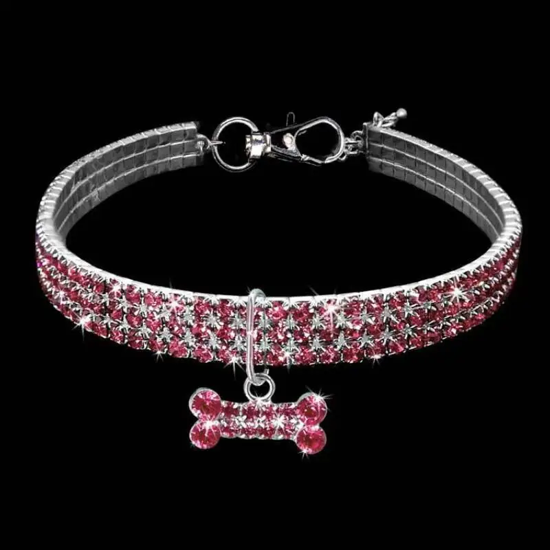Pet Dog Collar Necklace Has Elasticity Small Dog Lady Beautiful Necklace Collar for Dogs Cats Accessories 1Pc Pet Dog Collar Necklace Has Elasticity Small Dog Lady Beautiful Necklace Collar for Dogs Cats Accessories 1Pc