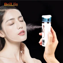 Пароварка для лица профессиональная портативная нано-распылитель Mister Vapor для лица тумана и тумана для тела распылитель для спа Usb Перезаряжаемый