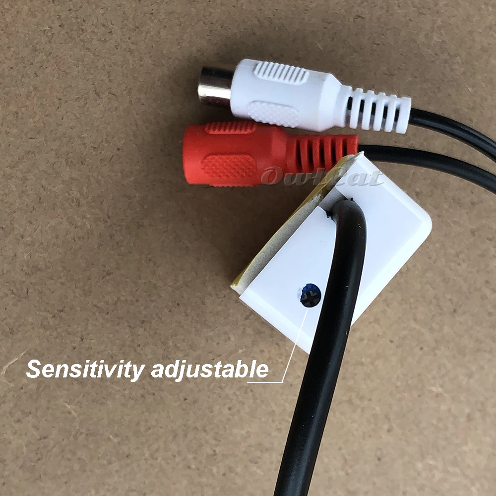 Высокая точность высокая чувствительность аудио мониторинг Мини CCTV Микрофон