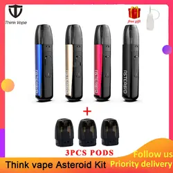 Электронная сигарета Think vape Asteroid Kit встроенный аккумулятор 420 мАч vape Pod system Vape Kit с картриджем 1,5 мл vs Justfog minifit