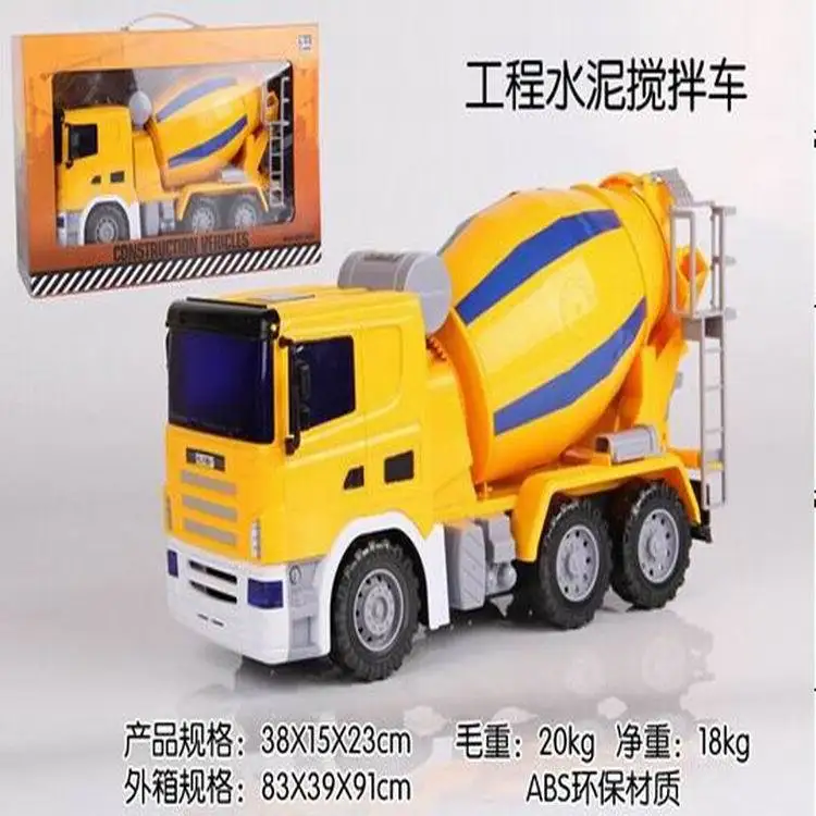 

Children'S Educational Toy Stir Cement Engineering Inertia Car CHILDREN'S Toy Car Engineering Vehicle Hot Sales