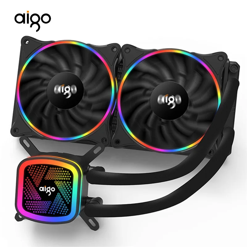 Кулер для процессора Aigo T120/240/360 кулер с водяным охлаждением вентилятор 120 мм