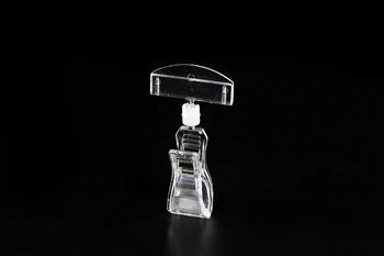 

Pc Plastic Clear Plastic Sign Holder Small Tube Spring Clips