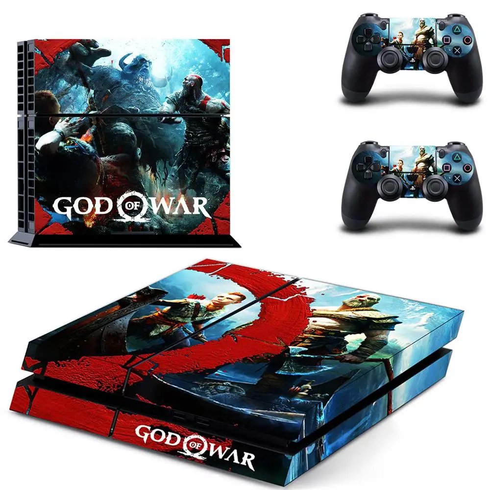 GYTM1591 God of War PS4 наклейка s Play station 4 кожа наклейки для playstation 4 PS4 консоли и контроллера Скины Виниловые - Цвет: GYTM1591