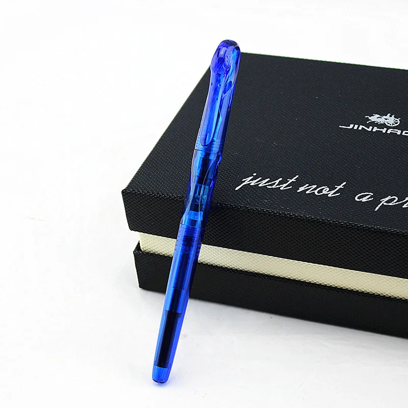 Высококачественная перьевая ручка Jinhao 0,5 мм 0,38 мм дополнительный тонкий наконечник милый лебедь чернила ручка для письма школьные принадлежности