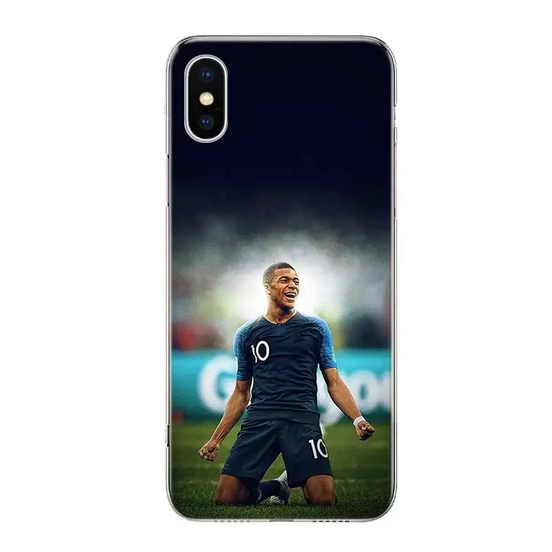 Mbappe чехол для телефона для iPhone 11 Pro 7 6X8 6S Plus XS MAX+ XR 5S SE 10 Ten Art TPU Coque Capa Shell