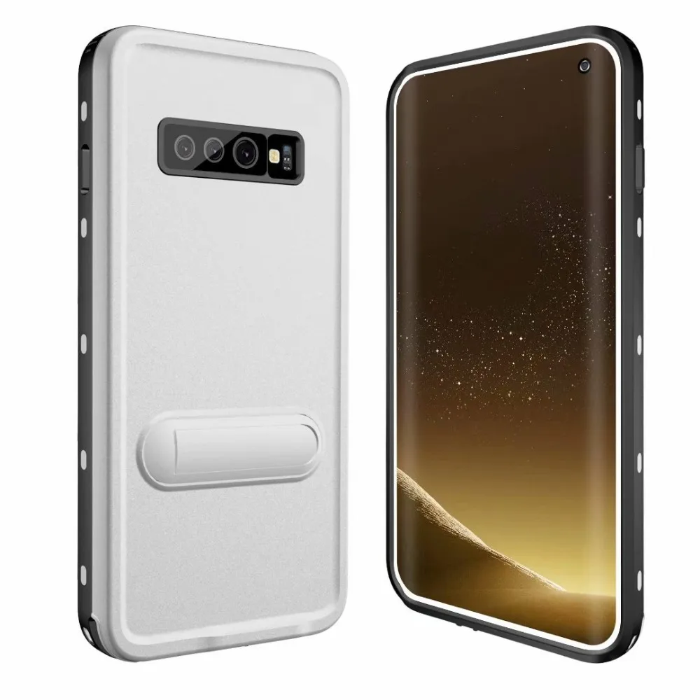 Для samsung S10 чехол Red Pepper точка Стиль IP68 Водонепроницаемый для подводного плавания Чехол-Броня из ПК+ ТПУ чехол для Galaxy S10 плюс