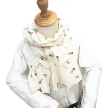 Детский шарф для мальчиков и девочек, длинный шарф с воротником, шарф лучшего качества, шарф из хлопка и льна, шаль, Детские аксессуары