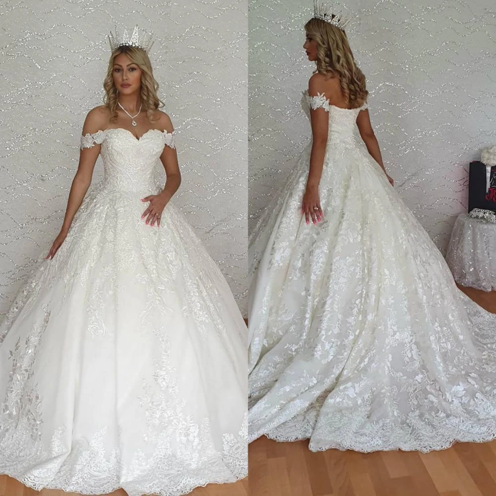 bohemian ball gown wedding dress