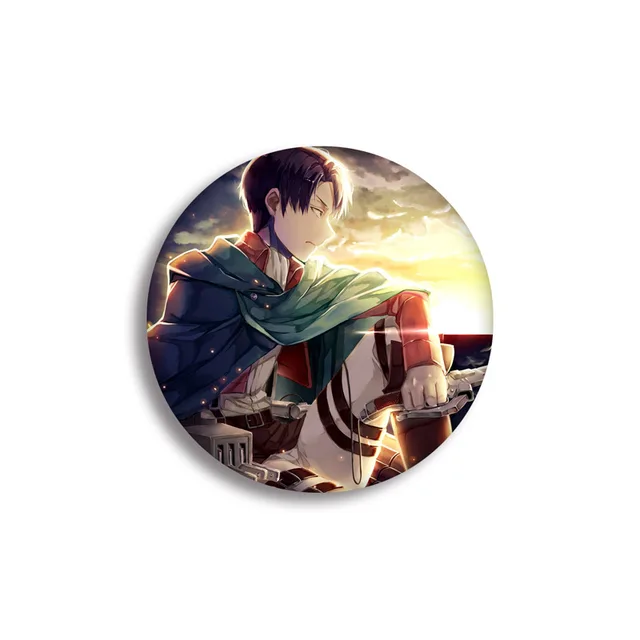 Bottons anime Ataque dos Titãs Shingeki no Kyojin Attack on Titan – broche  boton bottom button pin botton de Alfinete ou Chaveiro ou Imã