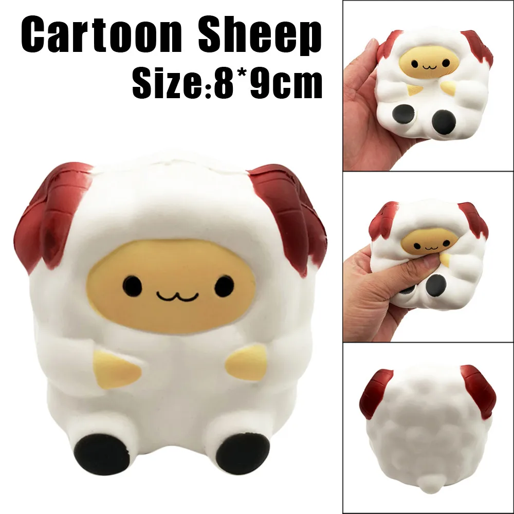 

Cartoon Cute Sheep Squishy Slow Rising Cream Scented Decompression Toy Cure Gift Kids Toys Toys For Children Juguetes para ninos