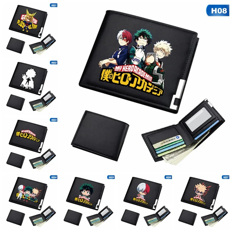 My Boku No Hero Academy кошелек унисекс короткий кошелек кожаный Pu кошелек