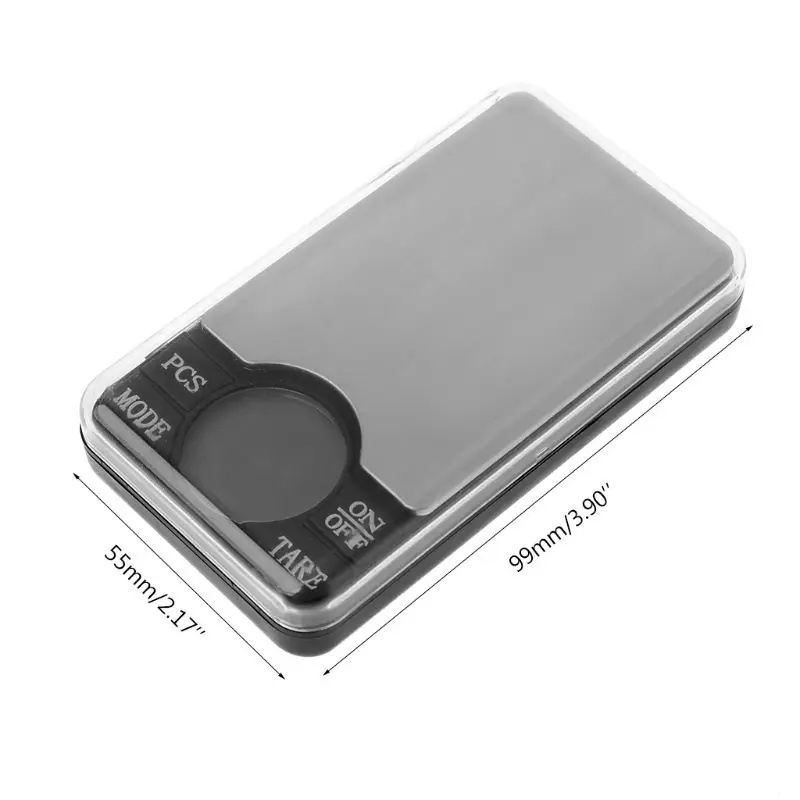 

600g/0.01g Digital Pocket Scale Mini Jewelry Gold Electronic Balance 0.01 Gram Powder Coin Balance Weighing LCD Backlight 6XDD