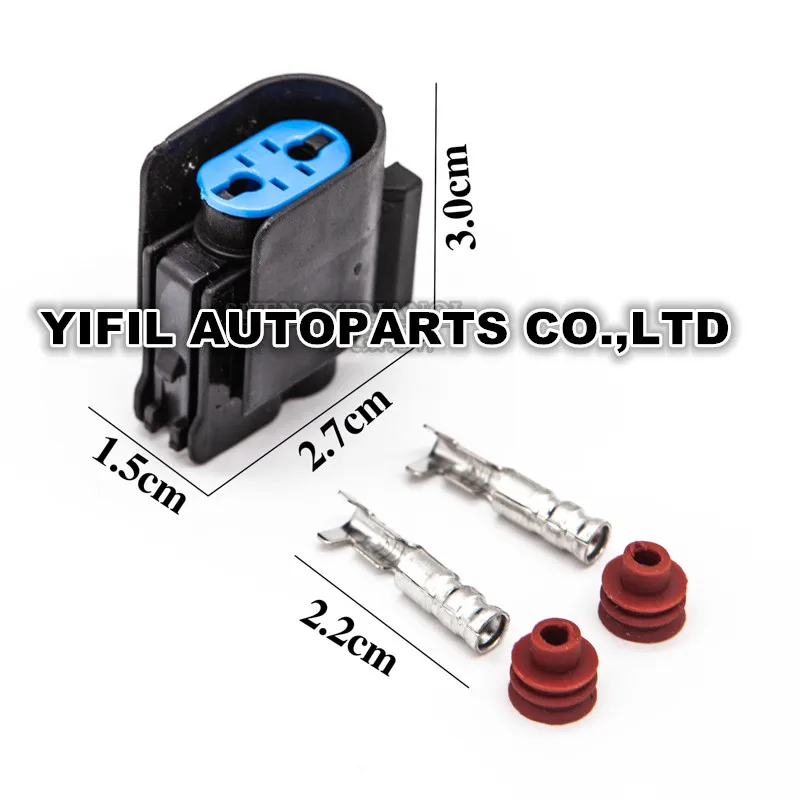 5 шт./лот 2 Pin 2 Way гнездо колеса ABS разъем датчика для Ford Mondeo Volvo Jaguar Land Rover