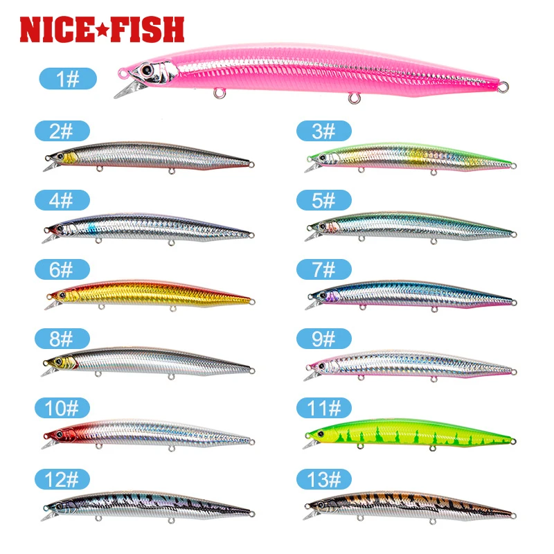 Feihun Minuo новый продукт NICEFISH приманка для рыбной ловли сверхдлинная плавающая