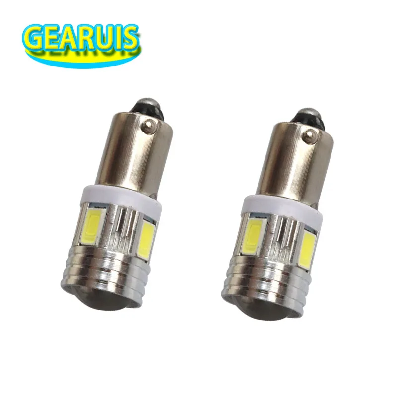 100X T4W H6W BA9S 6 SMD 5630 5730 LED Canbus лампы без ошибок Автомобильные светодиодные