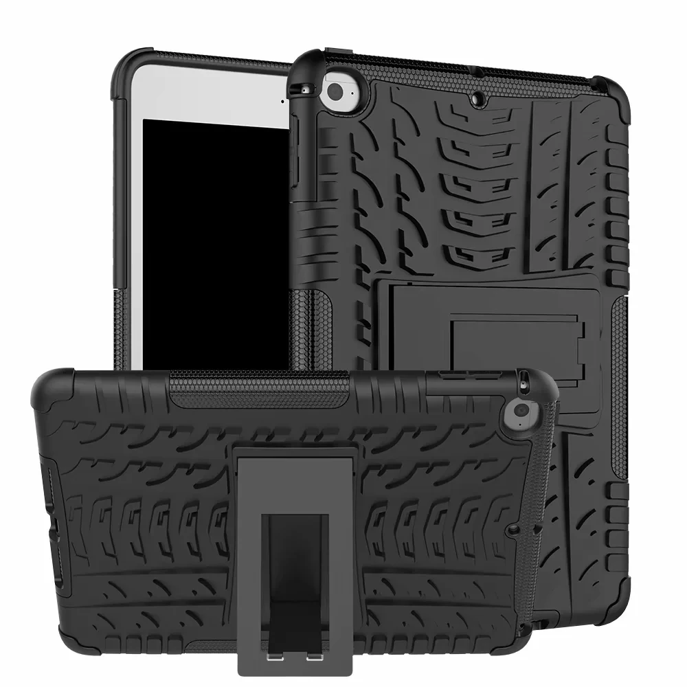 Противоударный чехол для iPad 5 6 Air Air2 9 7 2017 2018 10 2019 Подставка Mini 1 2 3 4 рельефный