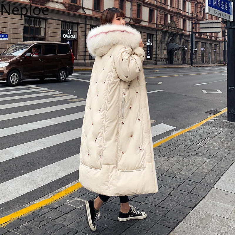 Neploe 2020 Bf Abrigos Mujer Inverno Толстое Зимнее пальто для женщин темперамент макси