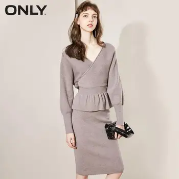 

ONLY Women's Slim Fit Cinched Waist Knitted Suit Dress | 119146510