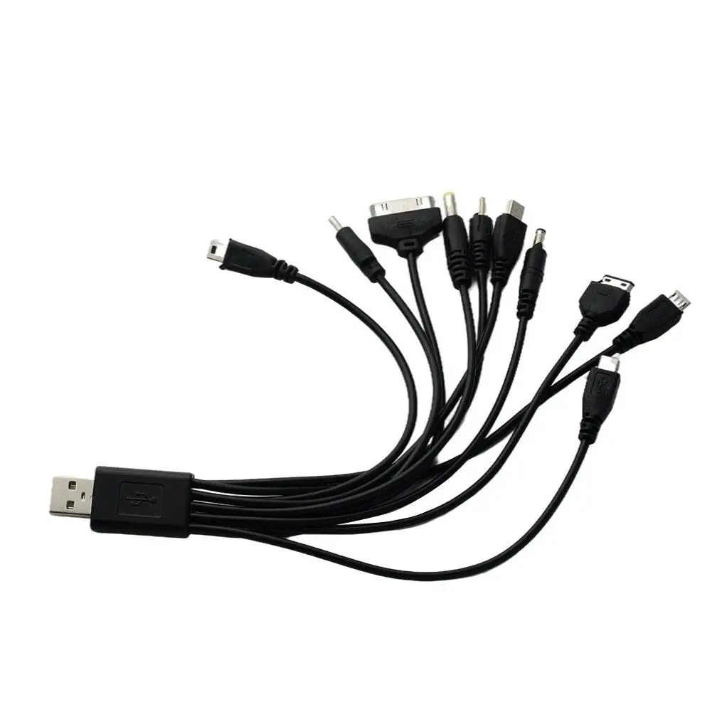 10 in 1 Universal Portable Lightweight Multi Functions Charging Charge with Brands Phones USB Cable Most Compatible J8V1