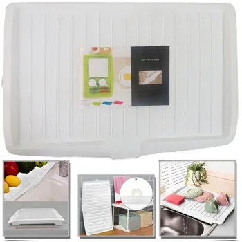 

Kitchen Worktop Plastic Draining Board Dish Drainer For Vegetable And Fruit
